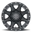 SILVERADO/SUBURBAN/SIERRA 2500HD (18x9) 4 x REBOUND HD SATIN BLACK 8x180 +12 OFFSET - Image 2