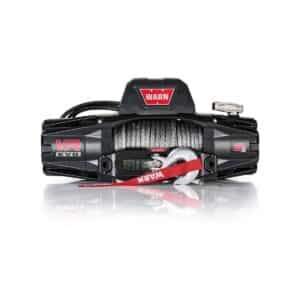 WARN VR EVO 8-S – 8,000 lbs Winch With Synthetic Rope and Wireless Remote, 12V