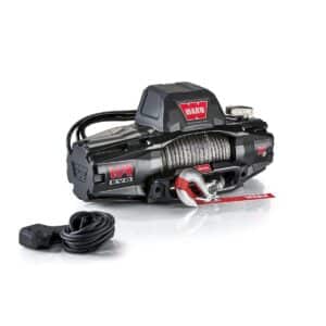 WARN VR EVO 10-S – 10,000 lbs Winch With Synthetic Rope and Wireless Remote, 12V