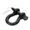 3/4" Quick Disconnect D-Ring Shackle (Black) - Image 3