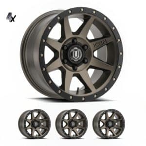 RAM 1500 (17×8.50) 4x REBOUND BRONZE 6×5.5″ (0 OFFSET)