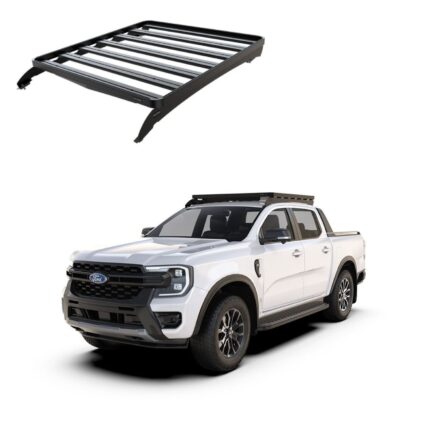 RANGER T6.2 DOUBLE CAB (2022-CURRENT) SLIMLINE II ROOF RACK KIT / LOW PROFILE - KRFR020T