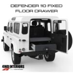 DEFENDER SINGLE DRAWER FIXED FLOOR + WING KIT
