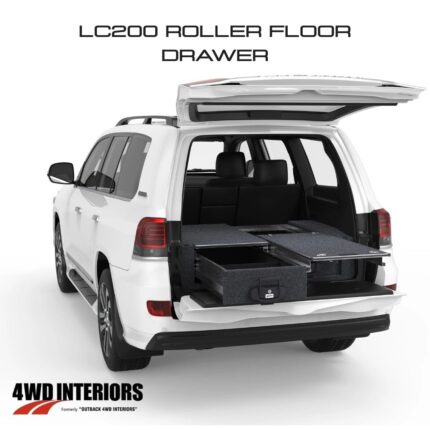 LC200 DRAWER ROLLER FLOOR + WING KIT