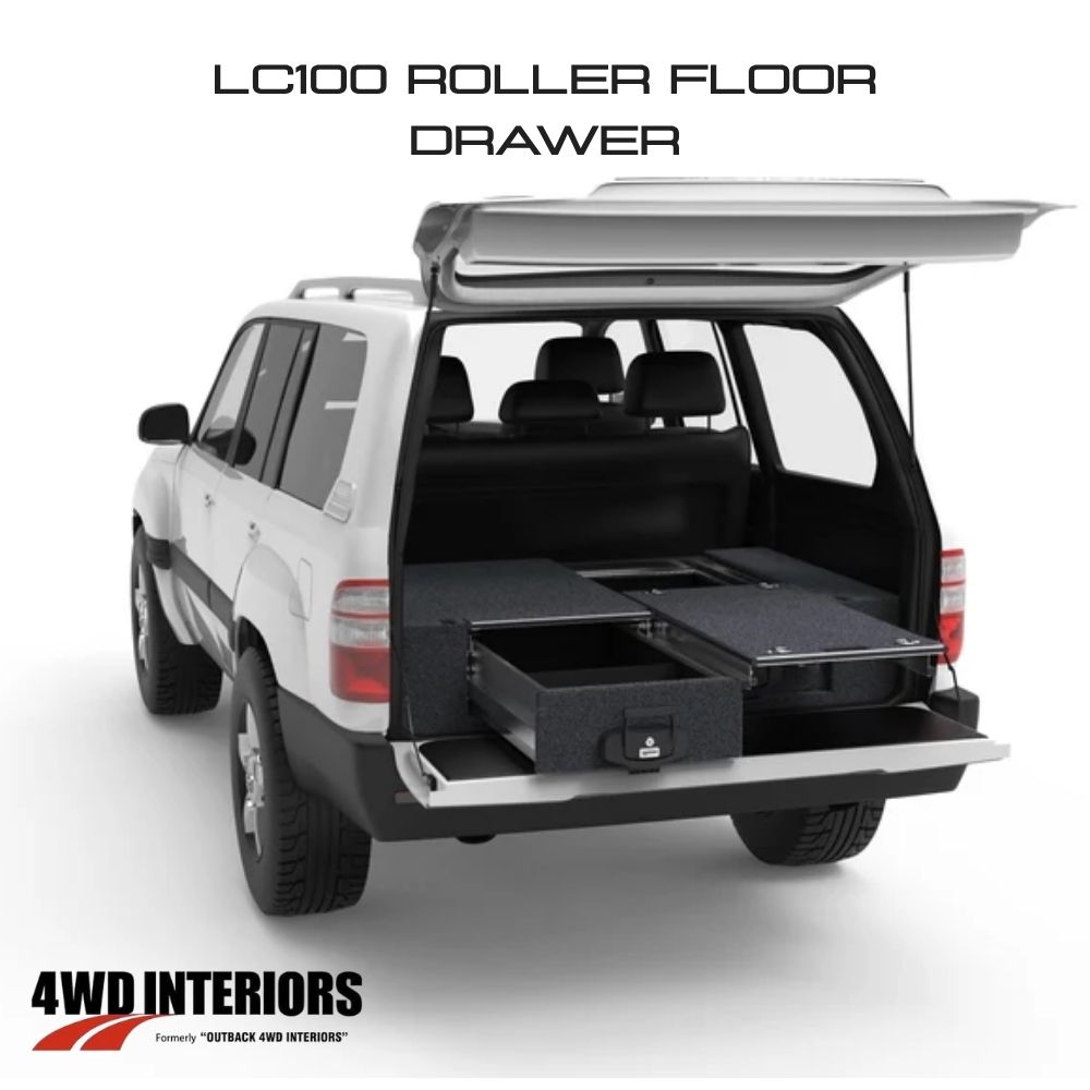 ROOF CONSOLE(7) LC100 DRAWER ROLLER FLOOR + WING KIT - Image 1