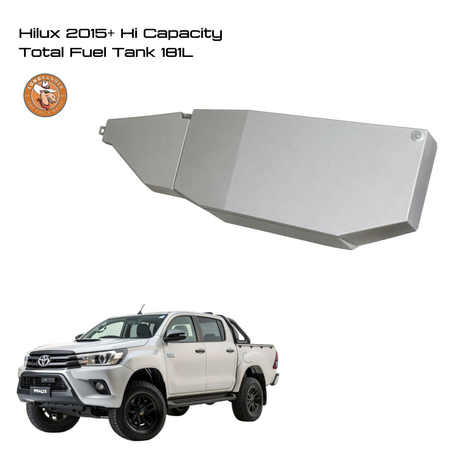 Hilux 2015+ Hi Capacity Total Fuel Tank 181L (Diesel) Hilux 2015+ Hi Capacity Total Fuel Tank 181L (Diesel) - Image 1