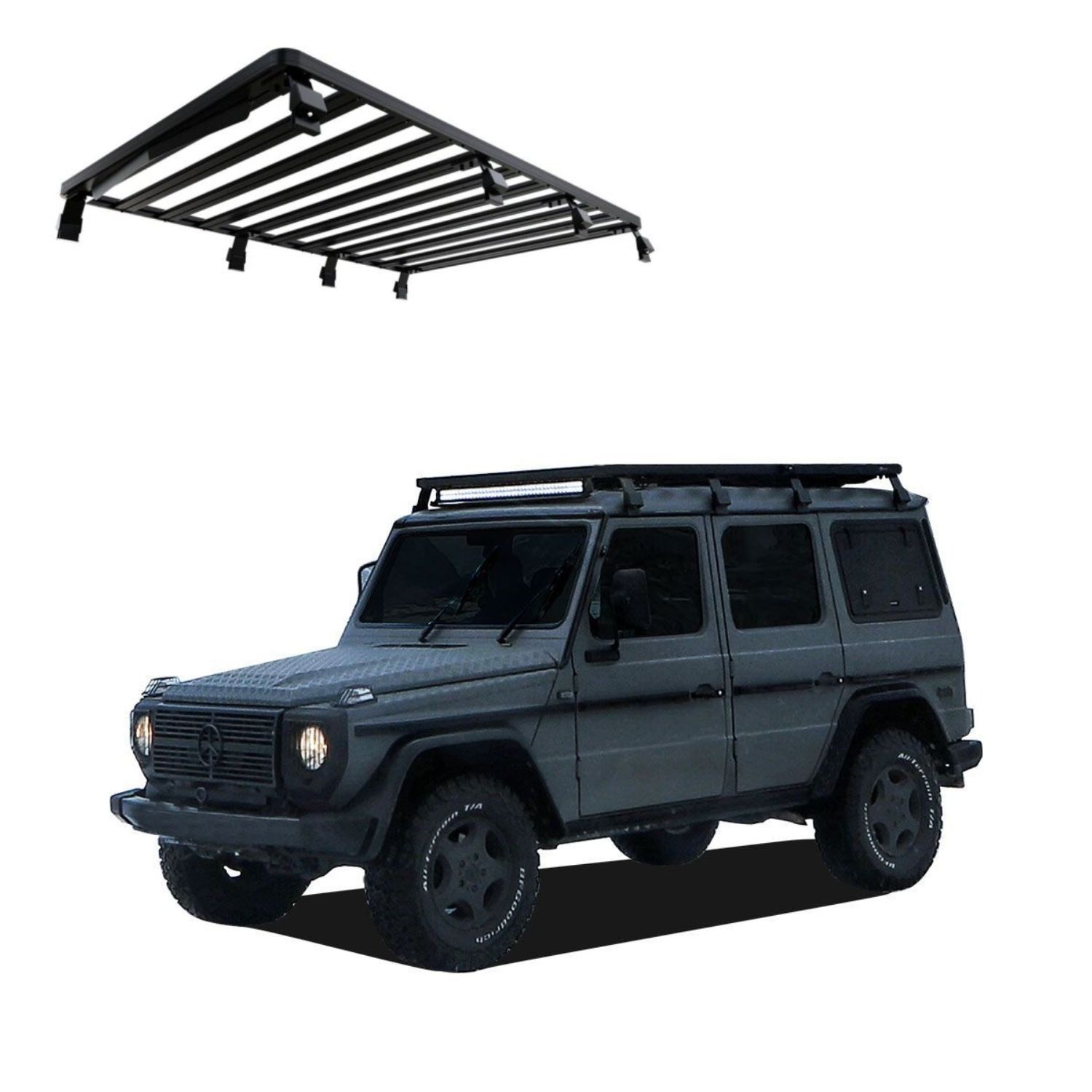 G CLASS (1979-2017) SLIMLINE II ROOF RACK KIT – KRGW004L G CLASS (1979-2017) SLIMLINE II ROOF RACK KIT - KRGW004L - Image 1