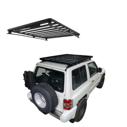 PAJERO/MONTERO SWB (2ND GEN) SLIMLINE II ROOF RACK KIT - KRMP012T