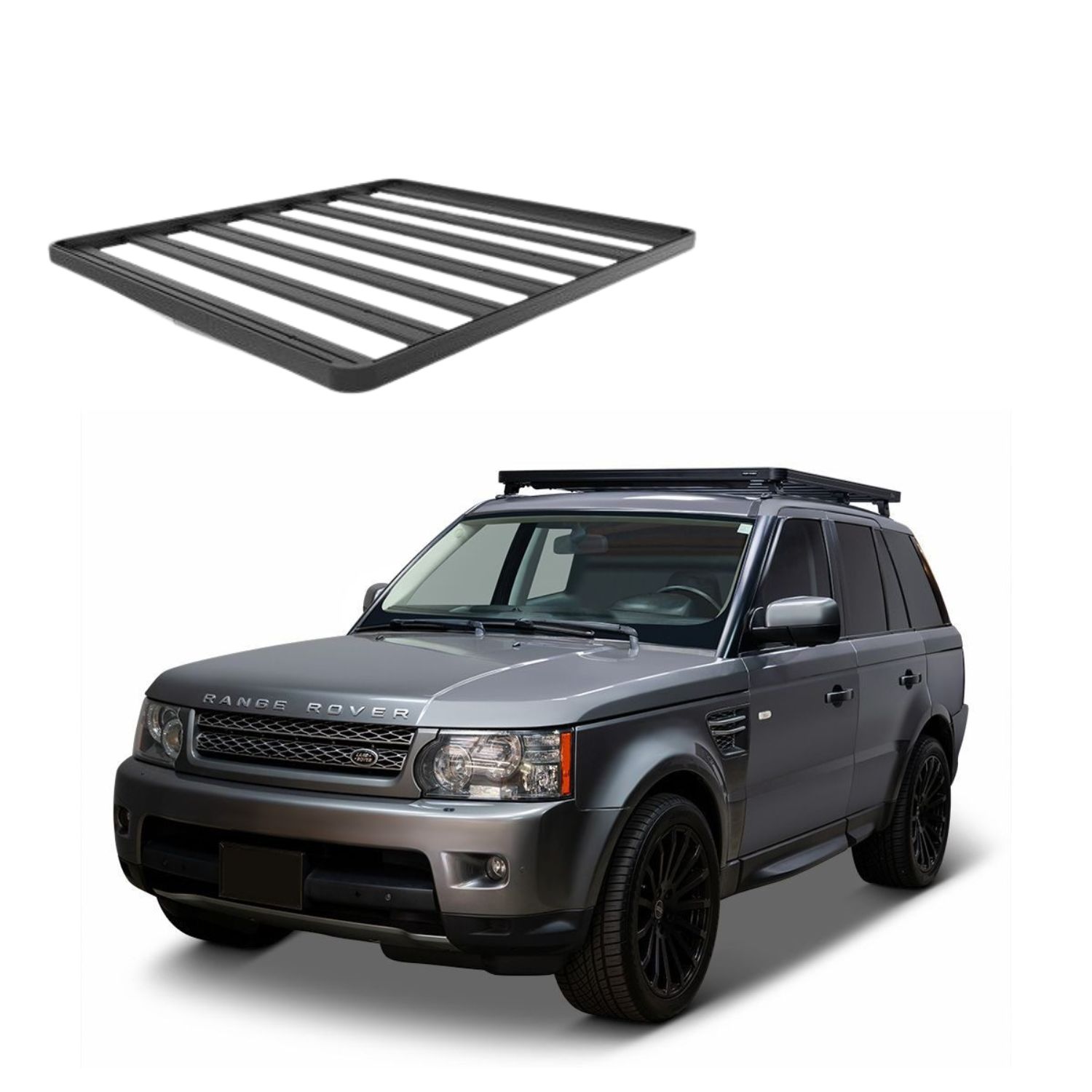 RANGE ROVER SPORT L320 (2005-2013) SLIMLINE II ROOF RACK KIT – KRRR011 RANGE ROVER SPORT L320 (2005-2013) SLIMLINE II ROOF RACK KIT - KRRR011T - Image 1