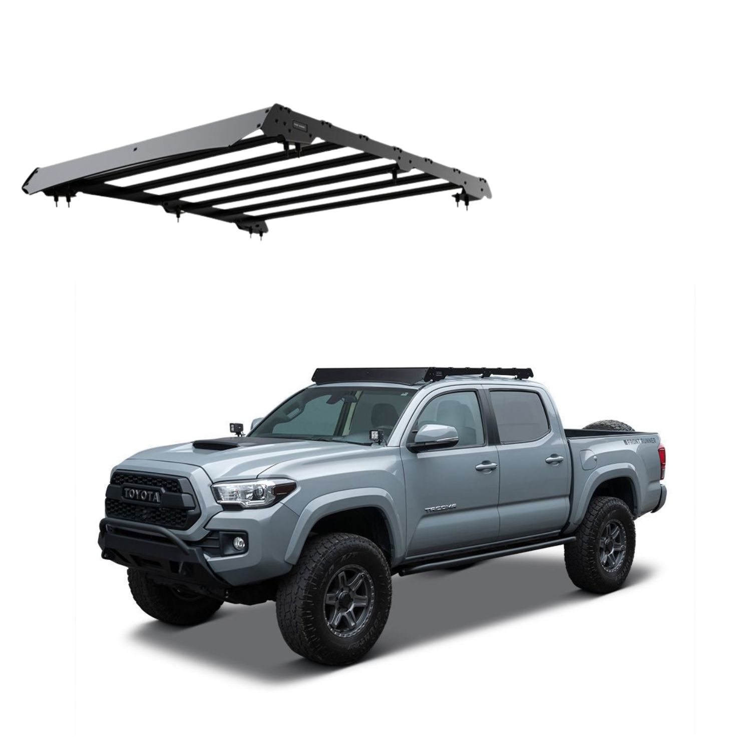 TACOMA (2005-CURRENT) SLIMSPORT ROOF RACK KIT WITH ACCESSORIES TACOMA (2005-CURRENT) SLIMSPORT ROOF RACK KIT WITH ACCESSORIES - Image 1
