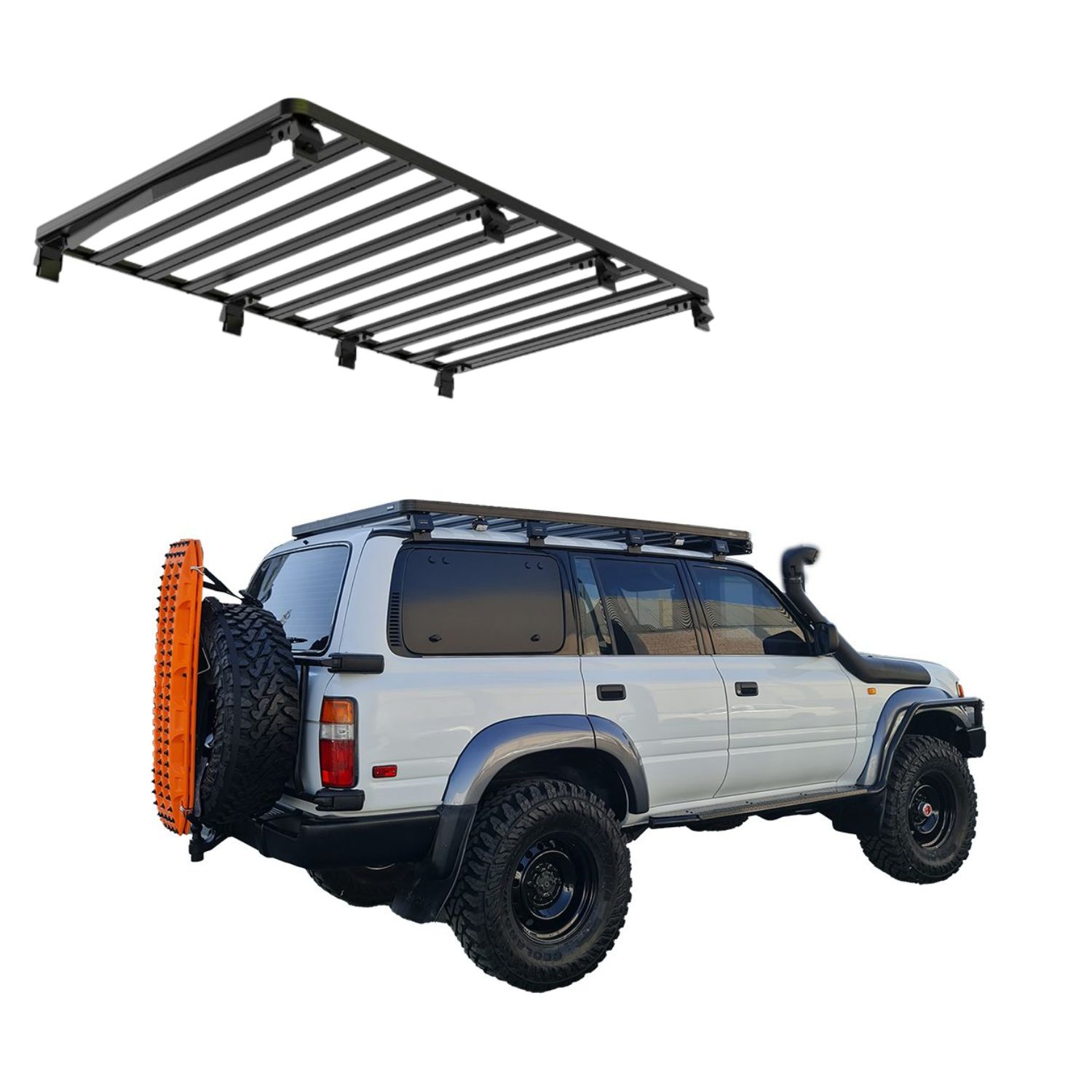 LC 80 (2166mm) SLIMLINE II ROOF RACK KIT LC 80 (2166mm) SLIMLINE II ROOF RACK KIT - Image 1