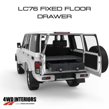 LC76 TWIN DRAWER FIXED FLOOR + WING KIT