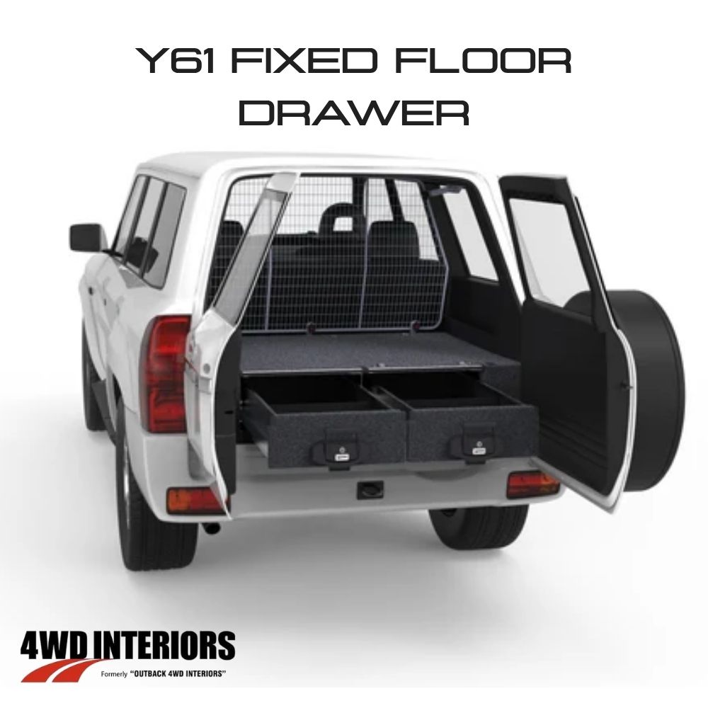 LC76 NISSAN GU Y61 DRAWER FIXED FLOOR + WING KIT - Image 1
