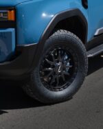 Prado 250 (17X9) RAID MATT BLACK 4x ALLOY WHEELS (6/139) +35 - Image 4