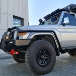 TOYOTA LC79  DUAL CAB PREMIUM SIDE STEPS & RAILS - Image 2