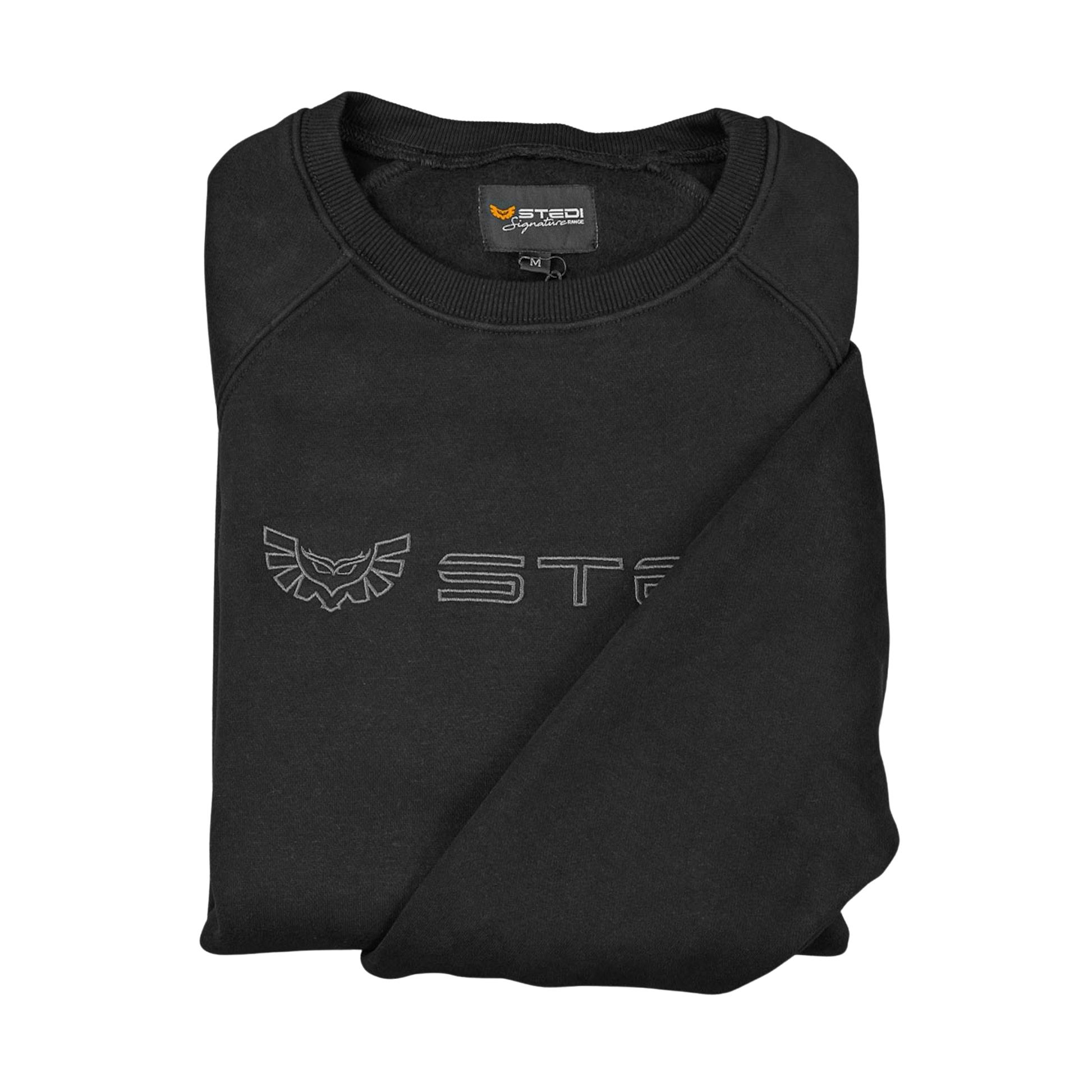 STEDI-SWEATER-BLACK-Small STEDI SWEATER | BLACK | Small - Image 1