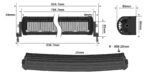 CURVED 31 INCH MARINE WHITE BOAT  ST2K 12 LED LIGHT BAR - Image 7