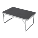Easy fold out legs Strong fiberboard table-top