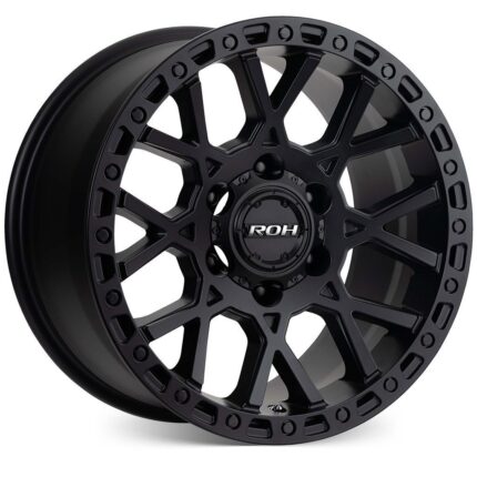 CRA17912MB MATT BLACK CRAWLER - 17X9 (6X139) +12 OFFSET ROH