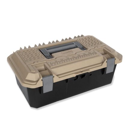 Crossbox - drawer tool box - narrow & wide drawer - desert tan lid