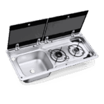 DOMETIC TWO-BURNER HOB AND SINK COMBO - Image 3
