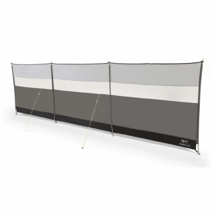 Dometic A Four pole windbreak to keep the wind off