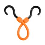 12" EASY STRETCH BUNGEE CORD - ORANGE