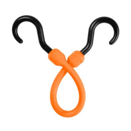 12" EASY STRETCH BUNGEE CORD - ORANGE