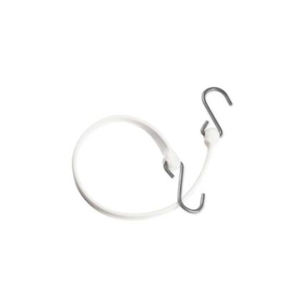 36" Bungee Polystrap, White