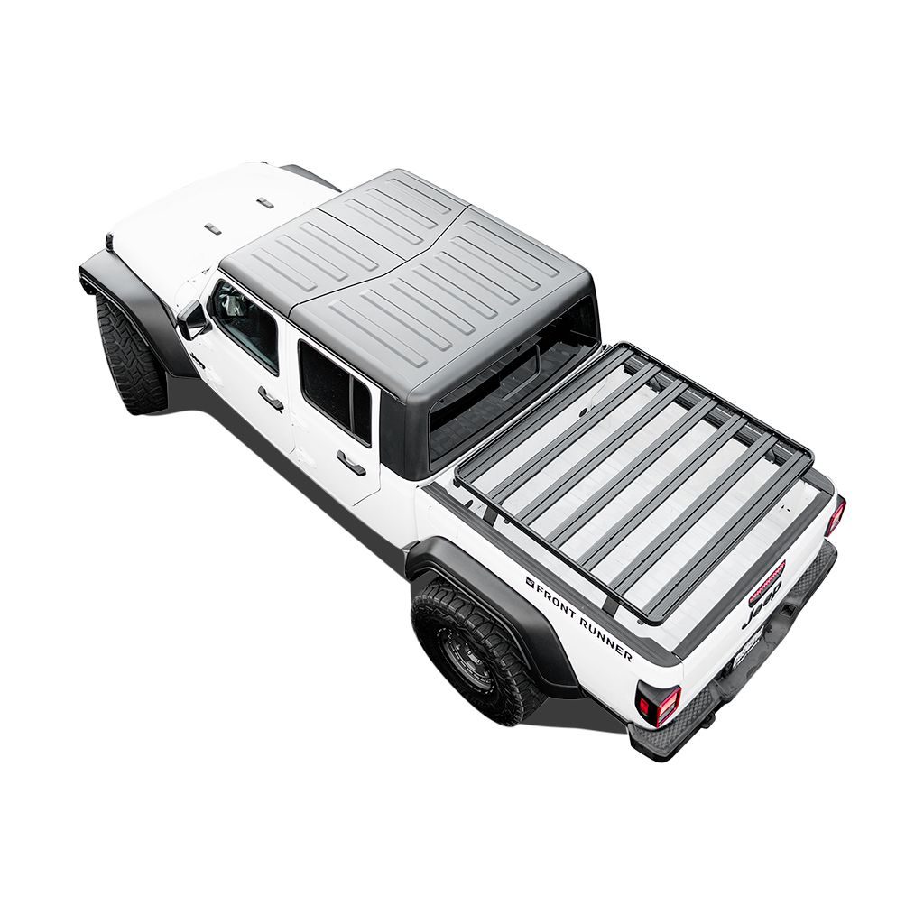 krjg002t_4_1 JEEP GLADIATOR JT (2020-CURRENT) SLIMLINE II LOAD BED RACK KIT - KRGJ002T - Image 1