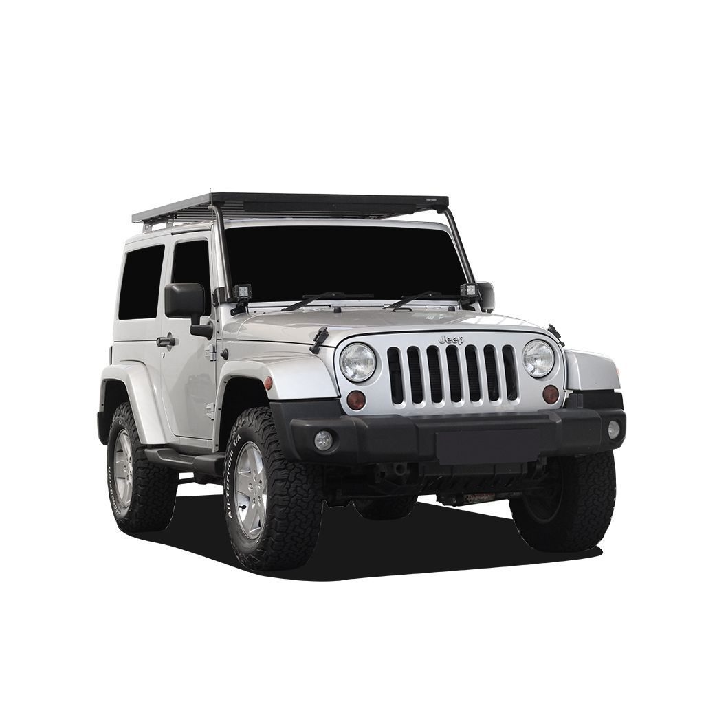 krjw001t_1 WRANGLER JK 2 DOOR (2007-2018) EXTREME ROOF RACK KIT - KRJW001T - Image 1