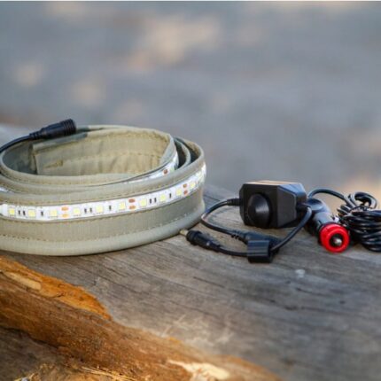 AWNING 12V LED LIGHT STRIP AND DIMMER SET