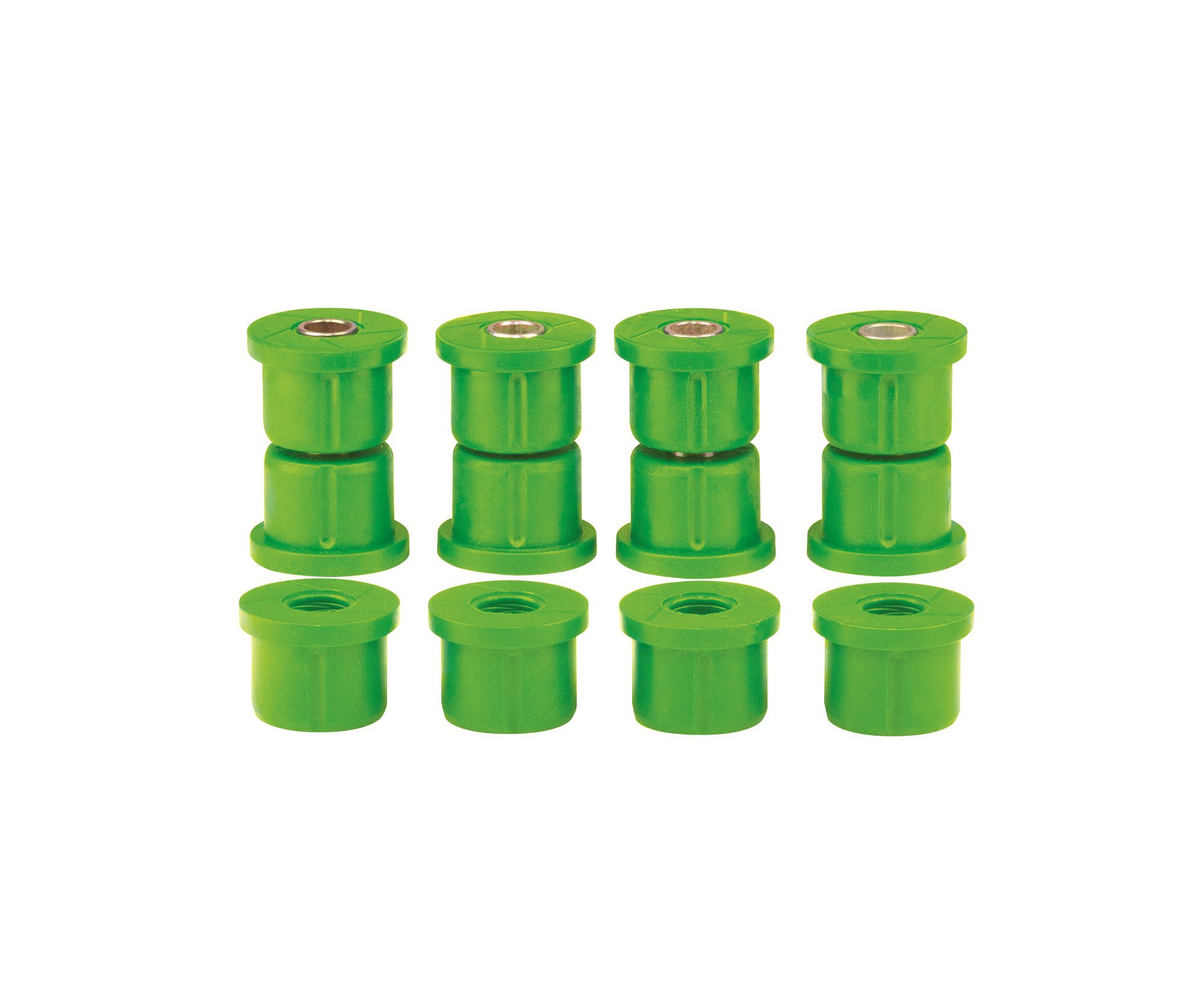 Green-Bushes-Flattened. TUNDRA (2006-2021) POLYURETHANE SPRING BUSHING - Image 1