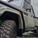 TOYOTA LC79 SINGLE CAB PREMIUM SIDE STEPS & RAILS