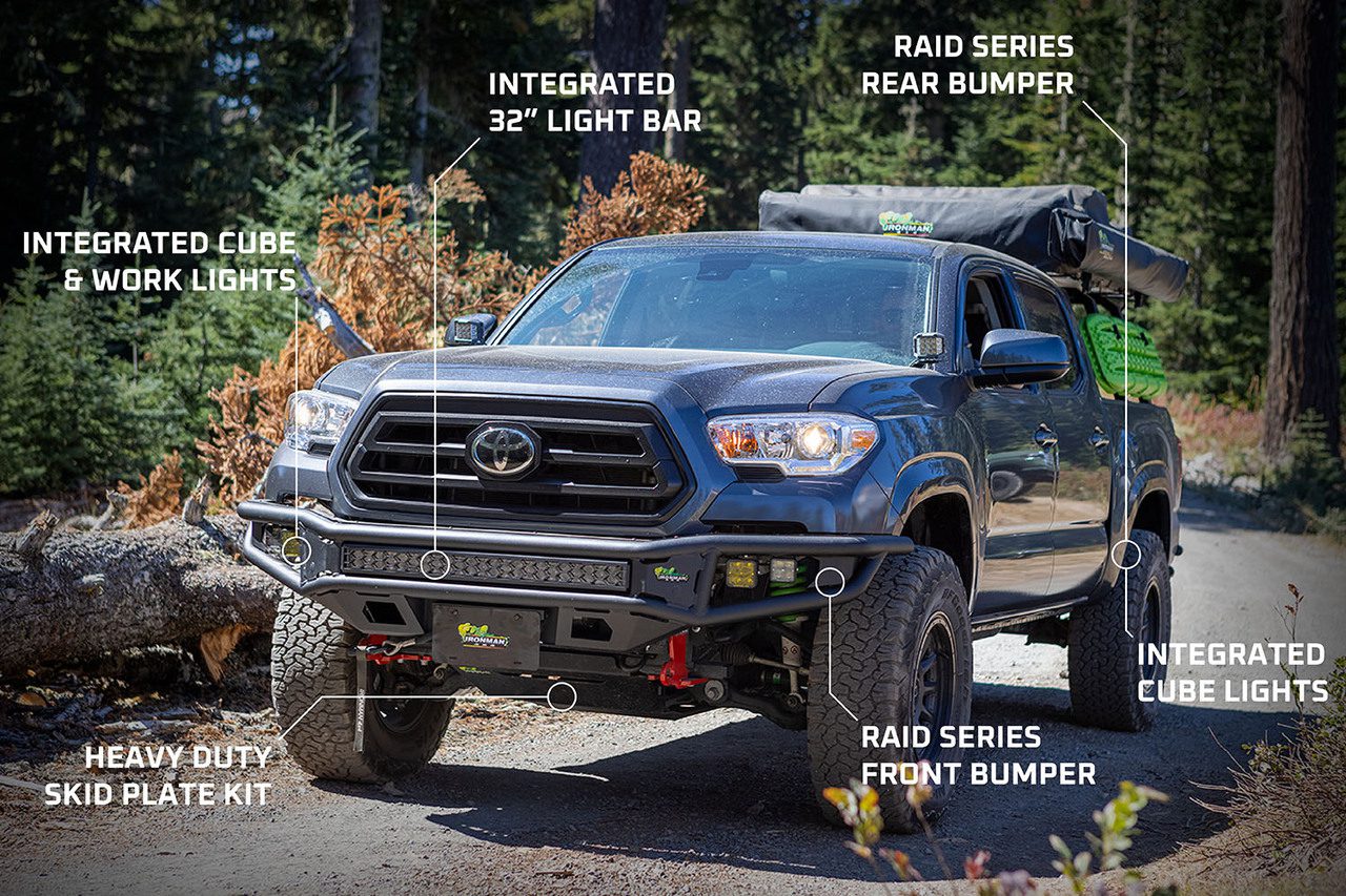 TACOMA 2016+ FRONT RAID BUMPER - Image 5