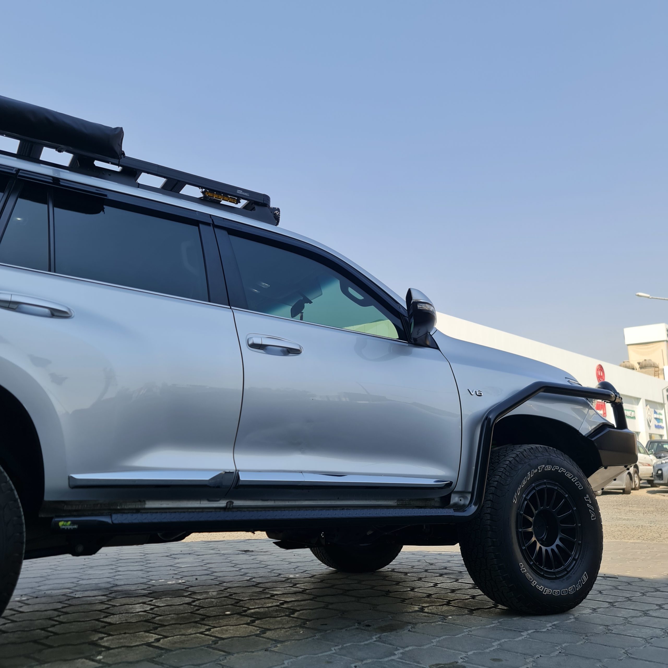 pp1-scaled PREMIUM STEEL SIDE STEP TO SUIT TOYOTA PRADO 150 2017+ - Image 1