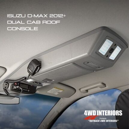 ISUZU D-MAX 2012+ DUAL CAB ROOF CONSOLE