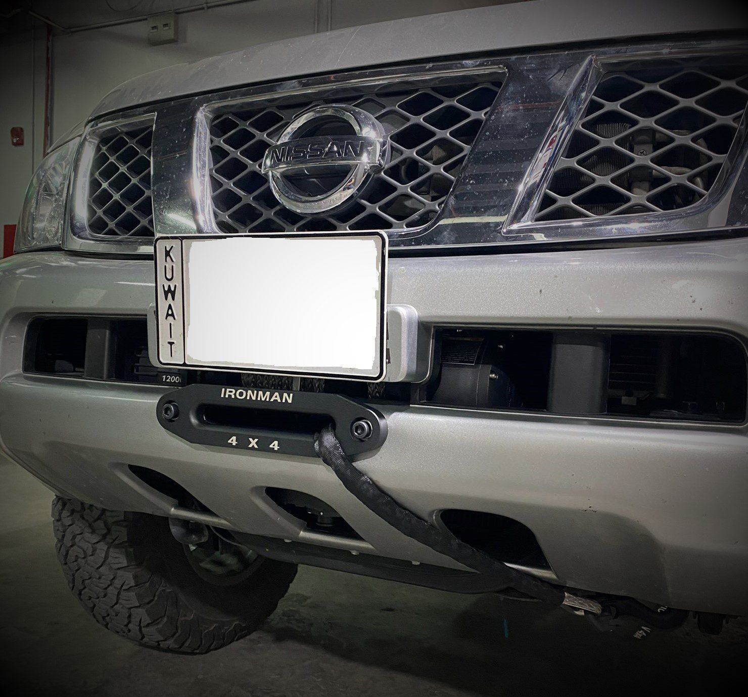 y61-WA0045-1.jpg 48000975 - Y61 AFN Winch Mount Plate for Original Bumper - Image 1