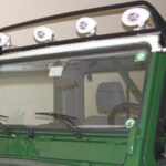 10080 - Windshield Lights Support ( Tubular ) DEFENDER