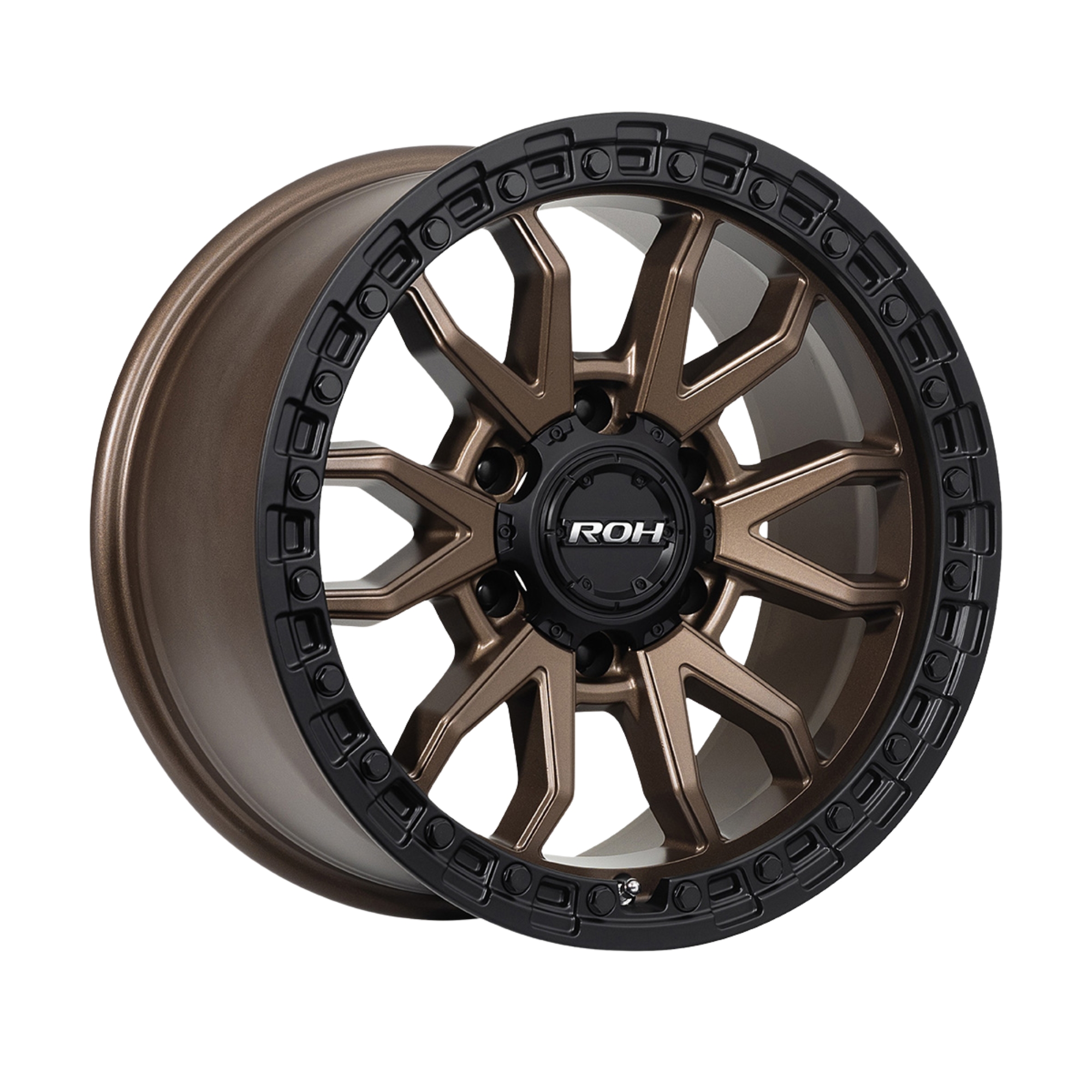 RAD17912BC2.jpg RAD17912BC Raid Matte Bronze 17x9 6/139 +12 - Image 1