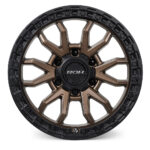 LC300 (17X9) RAID MATT BLACK BRONZE 4x ALLOY WHEELS (6/139) +35 - Image 4