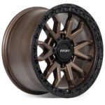 LC300 (17X9) RAID MATT BLACK BRONZE 4x ALLOY WHEELS (6/139) +35 - Image 2