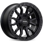 LC300 (17X9) RAID MATT BLACK 4x ALLOY WHEELS (6/139) +35 - Image 5