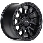 LC300 (17X9) RAID MATT BLACK 4x ALLOY WHEELS (6/139) +35 - Image 2