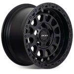 LC300 (18X9) 4x MATT BLACK ASSAULT WHEELS (6/139) +25 OFFSET - Image 3