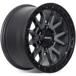 RANGER/ RANGER RAPTOR/ EVEREST (17X9) RAID MATT BLACK GRAPHITE 4x ALLOY WHEELS (6/139) +35 - Image 5