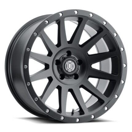 2017857345SB -  COMPRESSION 5x5 / 17x8.50 SATIN BLACK