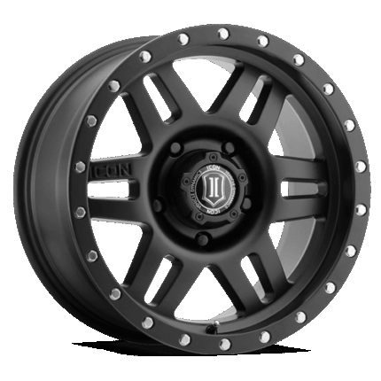 1417855557SB - SIX SPEED 5x150" / 17x8.50 SATIN BLACK