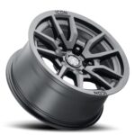 JK/JL/JT (17x8.50) 5 x VECTOR5 SATIN BLACK 5x5 -6 OFFSET - Image 2