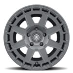 JK/JL/JT (17×8.50) 5 x COMPASS SATIN BLACK 5×5 -6 OFFSET - Image 3